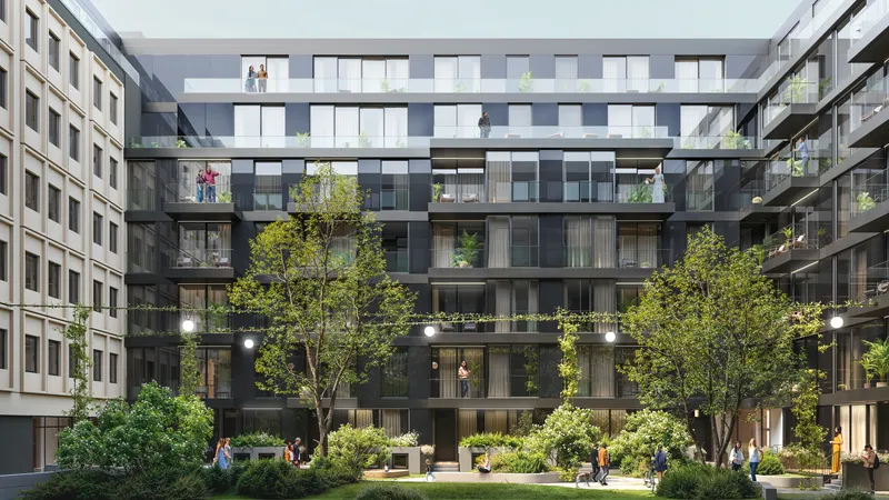 Sixty2 | Modernes Studio mit Balkon in Berlin-Mitte — photo 1